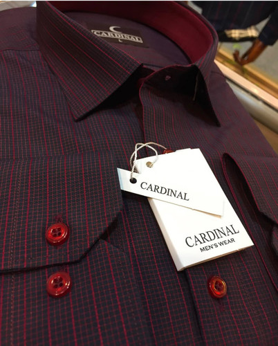 پیراهن آستین بلند پارچه آرو طرح چهارخانه ریز