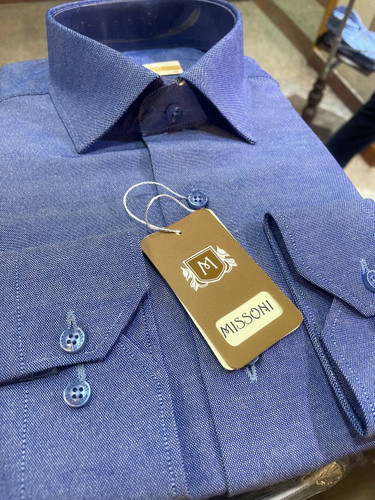 پیراهن آستین بلند پهرچه شامره نخی تک جیب