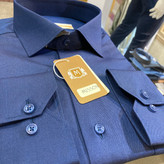 پیراهن استین بلند پارچه فلورا تک جیب