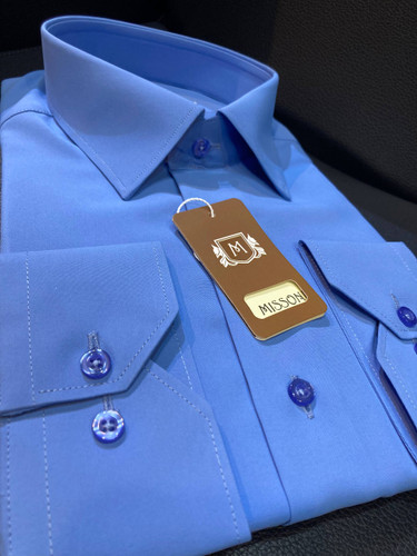 پیراهن آستین بلند پارچه دوشین (ضد چروک )