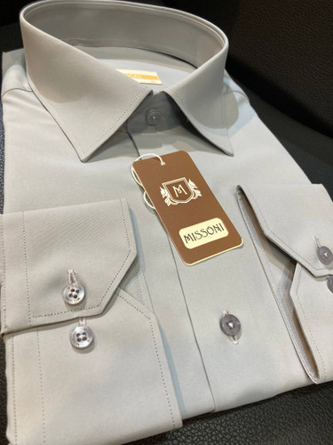 پیراهن آستین بلند پارچه دوشین ( ضد چروک)