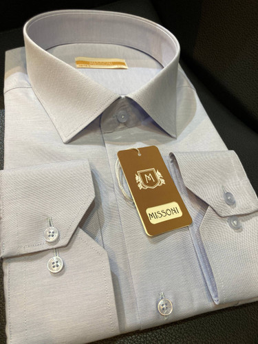 پیراهن آستین بلند پارچه فلورا تک جیب قواره رگولار