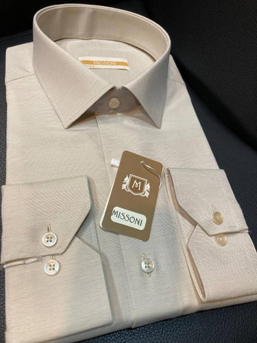 پیراهن آستین بلند ساده تک جیب پارچه فلورا