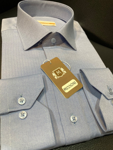 پیراهن آستین بلند تک جیب پارچه فلورا طرح جناقی